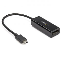 StarTech.com USB C to DisplayPort Adapter - 8K/5K/4K USB Type C to DP 1.4 Alt Mode Video Converter - HBR3/DSC/HDR - 8K 6