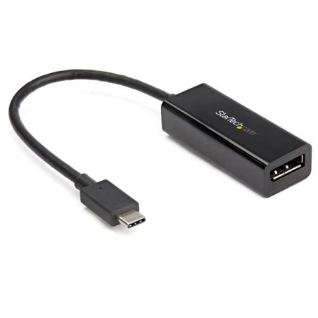 StarTech.com USB C to DisplayPort Adapter - 8K/5K/4K USB Type C to DP 1.4 Alt Mode Video Converter - HBR3/DSC/HDR - 8K 6