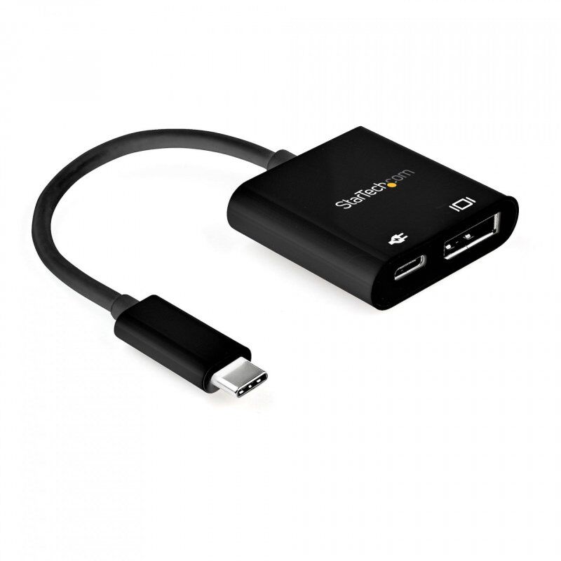 StarTech.com USB C to DisplayPort Adapter with Power Delivery - 8K 60Hz /4K 120Hz USB Type C to DP 1.4 Video Converter w