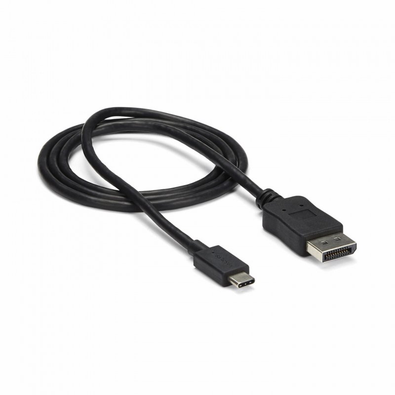 StarTech.com 3ft/1m USB C to DisplayPort 1.2 Cable 4K 60Hz - USB-C to DisplayPort Adapter Cable - HBR2 - USB Type-C DP A