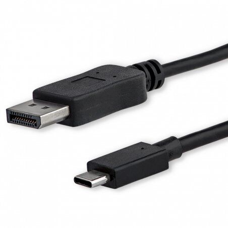 StarTech.com 6ft/1.8m USB C to DisplayPort 1.2 Cable 4K 60Hz - USB-C to DisplayPort Adapter Cable HBR2 - USB Type-C DP A