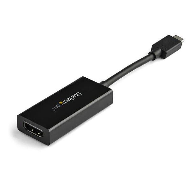 StarTech.com USB C to HDMI Adapter - 4K 60Hz Video, HDR10 - USB-C to HDMI 2.0b Adapter Dongle - USB Type-C DP Alt Mode t