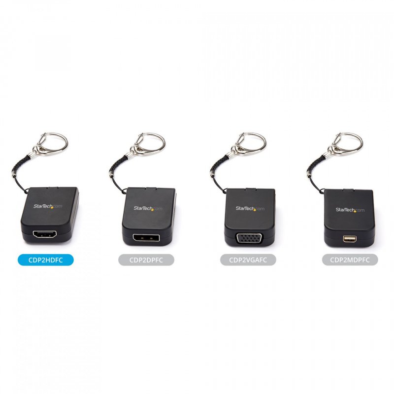 StarTech.com Adaptateur USB Type-C vers HDMI 4K porte-clés