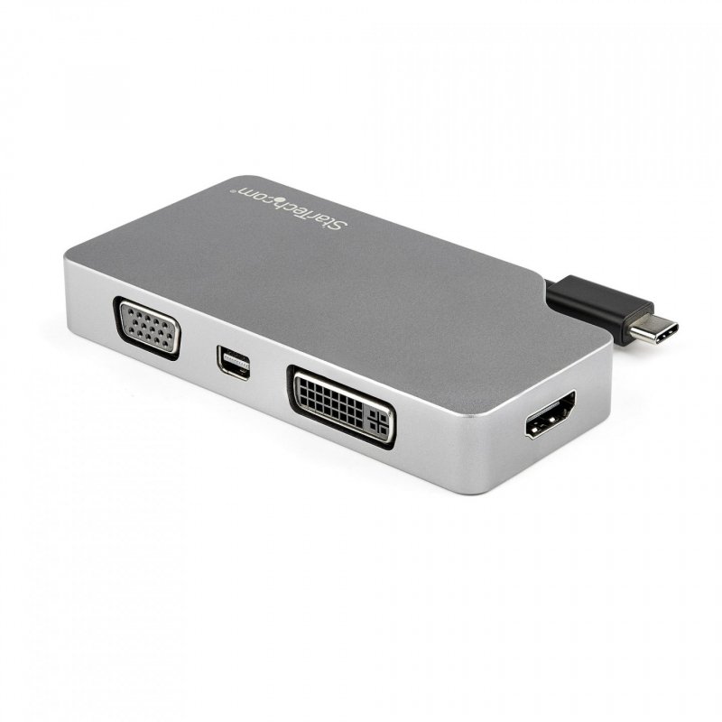 USB-C MULTIPORT VIDEO ADAPTER VGA DVI HDMI OR MDP - 4K 60HZ