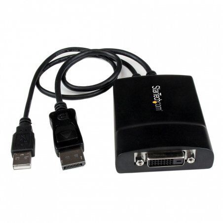 StarTech.com DisplayPort to DVI Dual Link Active Adapter - DisplayPort to DVI-D Adapter Video Converter 2560x1600 60Hz -