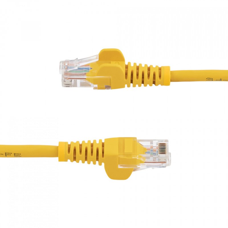 StarTech Cat5e RJ45 UTP Netzwerkkabel Snagless - 1 m - Gelb