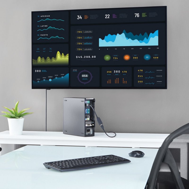 StarTech.com Adaptateur DisplayPort vers HDMI - Convertisseur Vidéo 1080p - Certifié VESA - Câble Adaptateur DP à HD