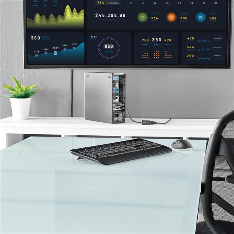 StarTech.com DisplayPort to HDMI Adapter - DP 1.2 to HDMI Video Converter 1080p - DP to HDMI Monitor/TV/Display Cable Ad