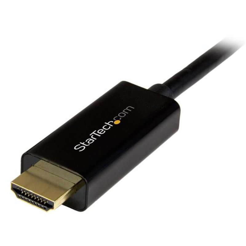 StarTech.com 10ft (3m) DisplayPort to HDMI Cable - 4K 30Hz - DisplayPort to HDMI Adapter Cable - DP 1.2 to HDMI Monitor 