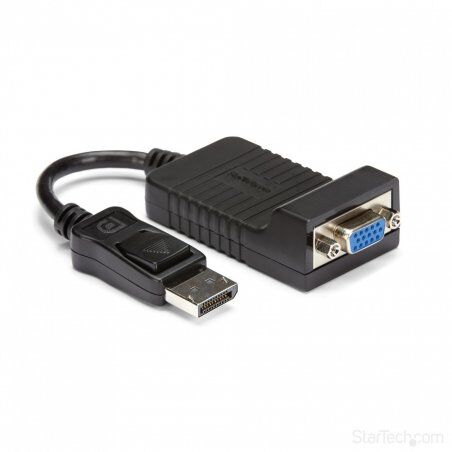 StarTech.com DisplayPort auf VGA Video Adapter - DP 20 Pin (St) zu VGA 15 Pin (Bu) Konverter - 1920x1200 - Display-Adap