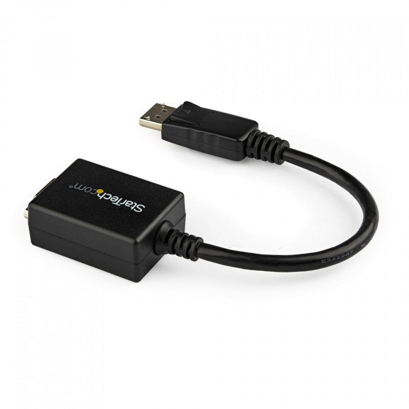 StarTech.com DisplayPort to VGA Adapter - Active DP to VGA Converter - 1080p Video - DisplayPort Certified - DP/DP++ Sou