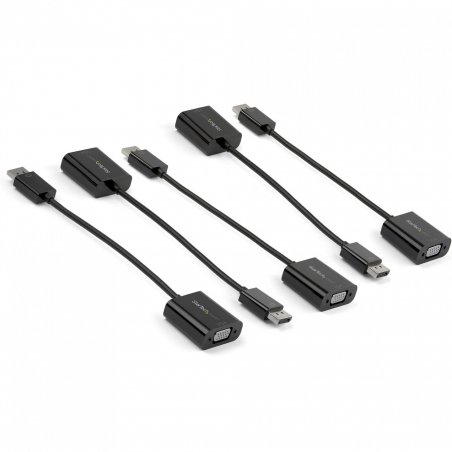 DISPLAYPORT TO VGA ADAPTER 1920X1200 - MONITOR DONGLE - 5PK