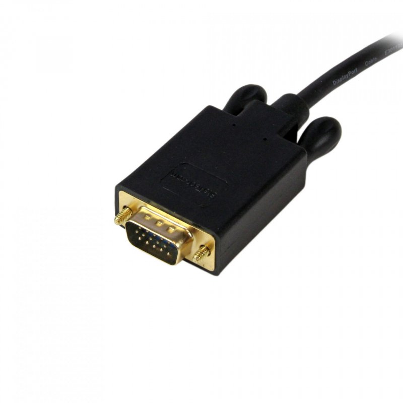 StarTech.com Adaptateur DisplayPort vers VGA - Câble Display Port Mâle VGA Mâle 1920x1200 - Noir 1,8m