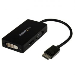 DISPLAYPORT TO VGA / DVI / HDMI ADAPTER 3-IN-1 DP CONVERTER