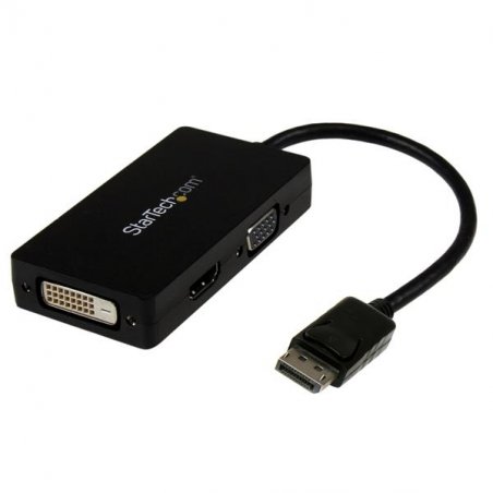 DISPLAYPORT TO VGA / DVI / HDMI ADAPTER 3-IN-1 DP CONVERTER