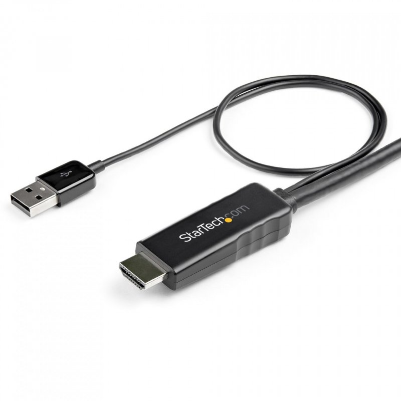 StarTech.com Câble Adaptateur HDMI vers DisplayPort de 2m - 4K 30Hz - M/M - Câble Convertisseur Actif HDMI 1.4 vers DP