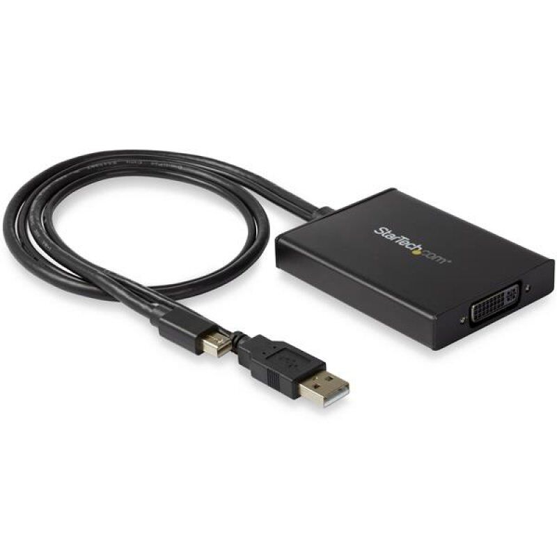 StarTech.com Adaptateur Mini DisplayPort vers DVI Dual Link - Adaptateur Convertisseur Vidéo d'Écran Actif Mini Displa