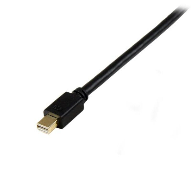 StarTech.com 3ft (0.9m) Mini DisplayPort to DVI Cable - Active Mini DP to DVI Adapter Cable - 1080p Video - mDP 1.2 to D
