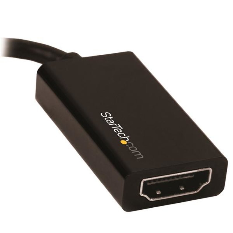StarTech.com Mini DisplayPort to HDMI Adapter - Active mDP 1.4 to HDMI 2.0 Video Converter - 4K 60Hz - Mini DP or Thunde