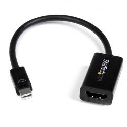 StarTech.com Adaptateur actif Mini DisplayPort 1.2 vers HDMI 4K pour Utrabook / PC portable compatible Mini DP - M/F - N