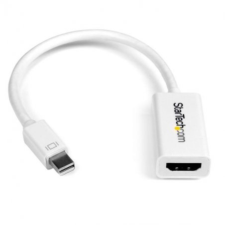 StarTech.com Mini DisplayPort to HDMI Adapter - Active mDP to HDMI Video Converter - 4K 30Hz - Mini DP or Thunderbolt 1/