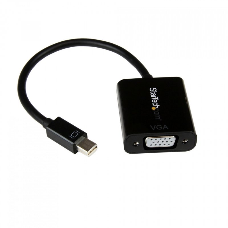 StarTech.com Mini DisplayPort to VGA Adapter - Active Mini DP to VGA Converter - 1080p Video - mDP or Thunderbolt 1/2 Ma