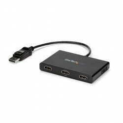 StarTech.com Adaptateur Multi-Moniteur 3 Ports - Hub MST DisplayPort 1.2 vers 3x HDMI - Triple Moniteurs HDMI 1080p - Mo
