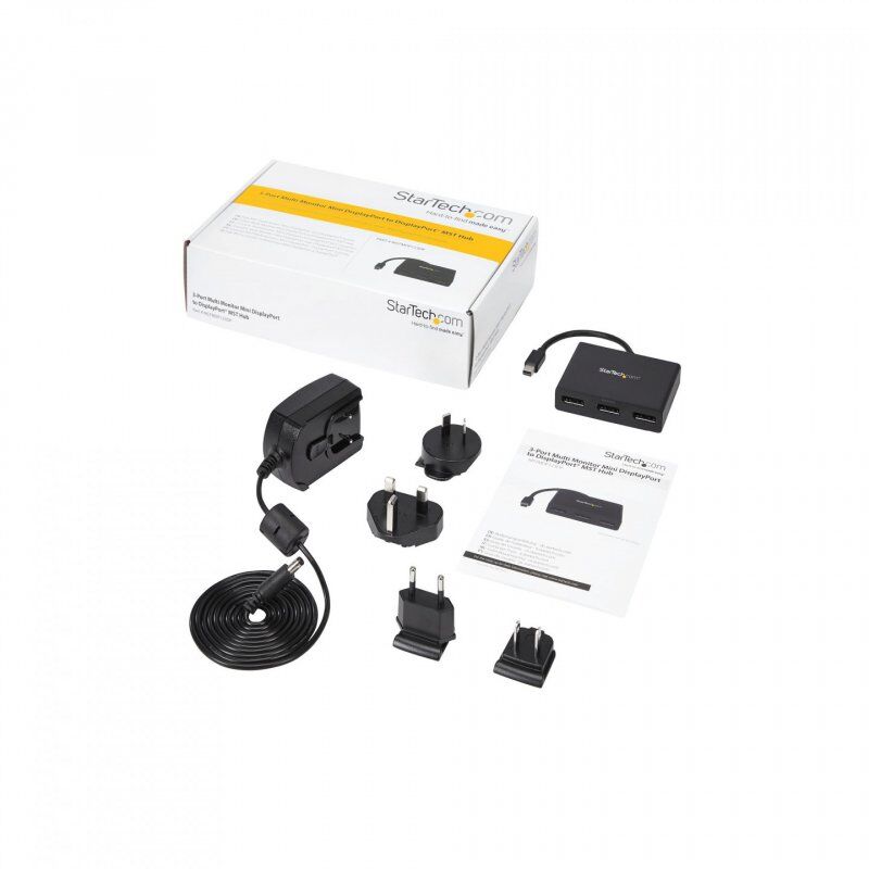 StarTech.com Splitter multi-écrans Mini DisplayPort vers 3x DisplayPort - Hub MST à 3 ports