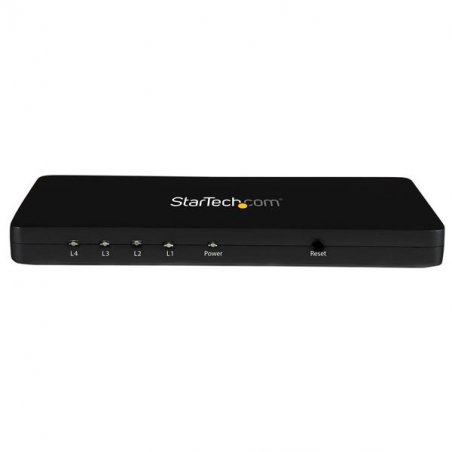 REPARTITEUR / SPLITTER VIDEO HDMI 4K @ 4 PORTS - ALUMINIUM
