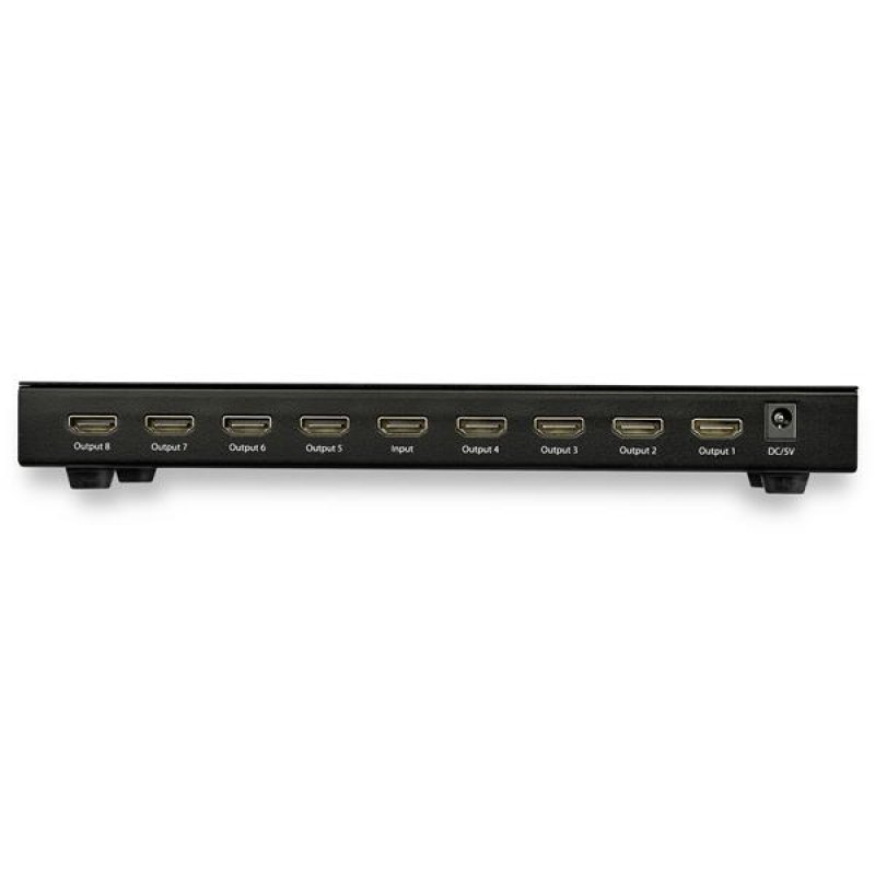 StarTech.com Splitter vidéo HDMI 4K 60 Hz à 8 ports - Répartiteur HDMI Ultra HD compatibe HDR