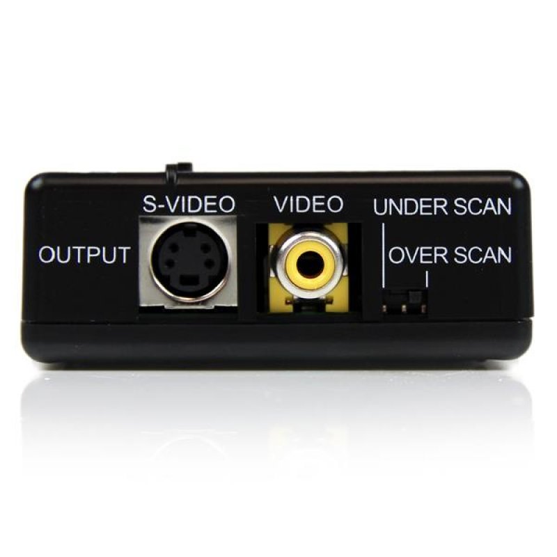 CONVERTISSEUR VIDEO HD VGA VERS COMPOSITE OU S-VIDEO.