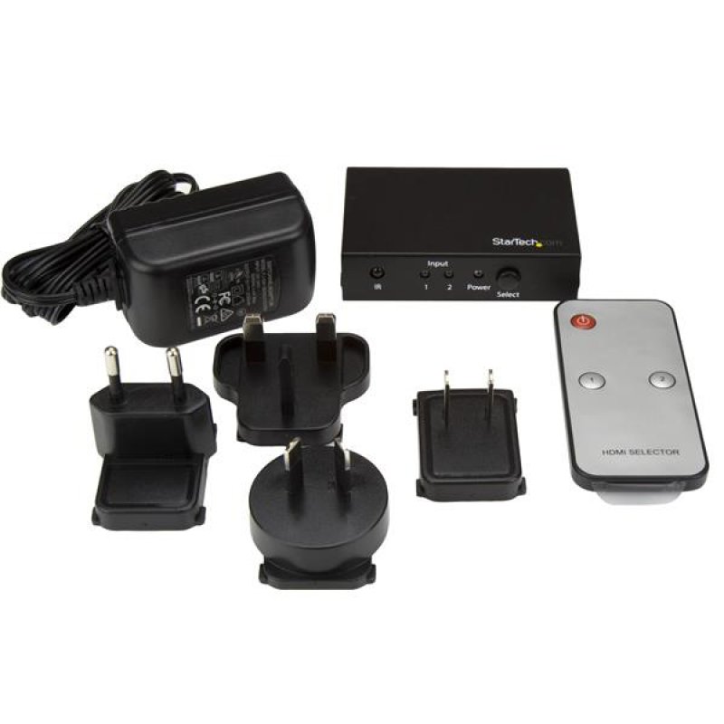 .com Switch commutateur HDMI 4K 60 Hz à 2 entrées