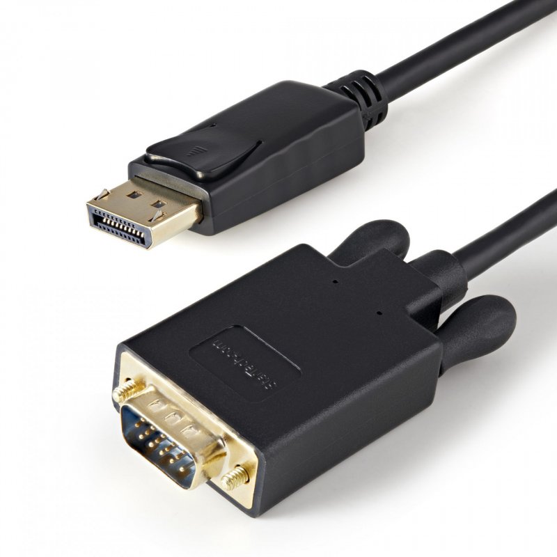 ADAPTATEUR DISPLAYPORT VERS VGA CABLE NOIR 91CM