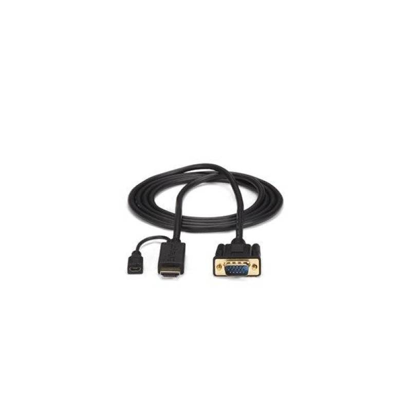 CABLE ADAPTATEUR HDMI VERS VGA 91CM - M/M - 1920X1200 / 1080P