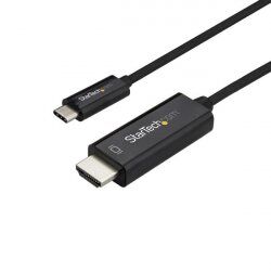StarTech.com 6ft (2m) USB C to HDMI Cable - 4K 60Hz USB Type C to HDMI 2.0 Video Adapter Cable - Thunderbolt 3 Compatibl