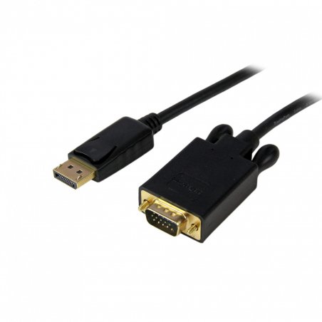 StarTech.com 10ft (3m) DisplayPort to VGA Cable - Active DisplayPort to VGA Adapter Cable - 1080p Video - DP to VGA Moni