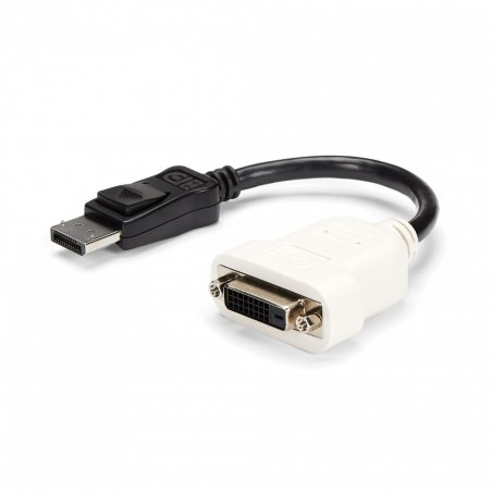 StarTech.com Adaptateur vidéo DisplayPort vers DVI - Convertisseur DP vers DVI-D - Mâle / Femelle...