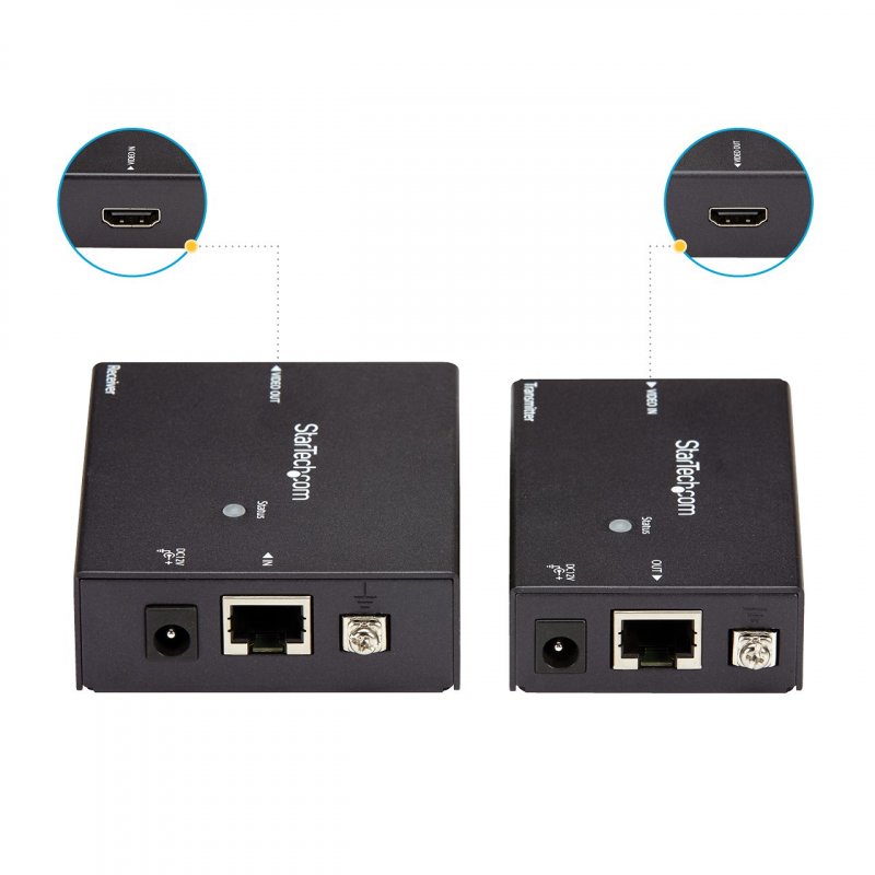 .com Extendeur HDMI 4K sur Ethernet - 70 m