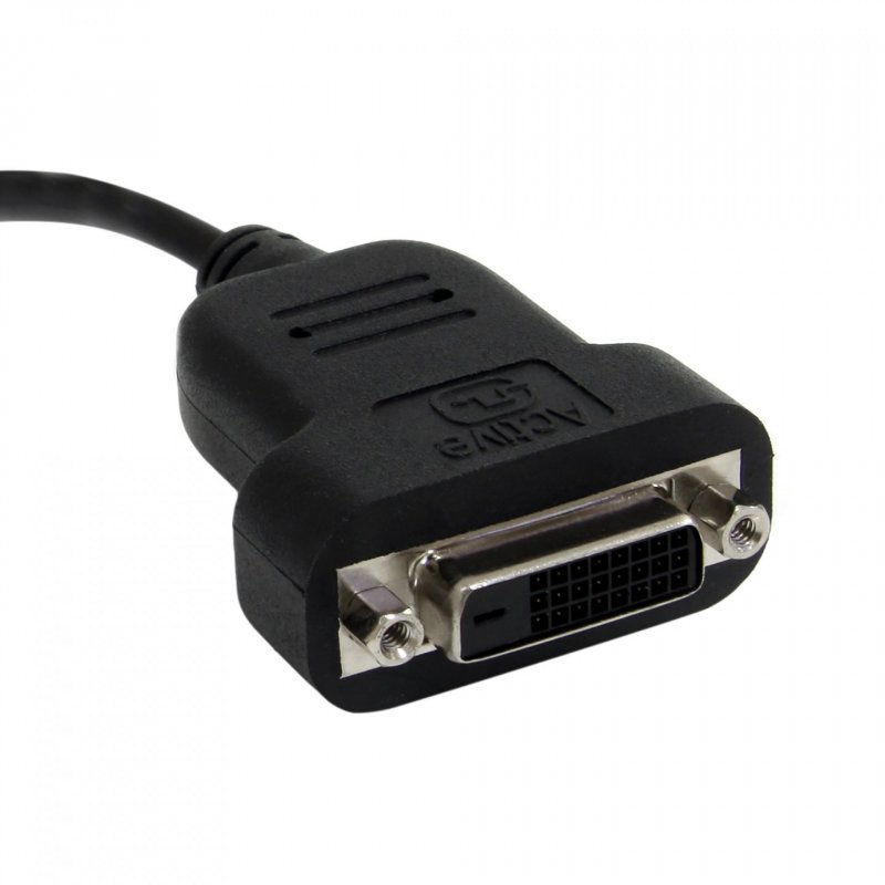 StarTech.com Adaptateur Mini DisplayPort vers DVI - Convertisseur Actif Mini DisplayPort vers DVI-D - Vidéo 1080p - Câ