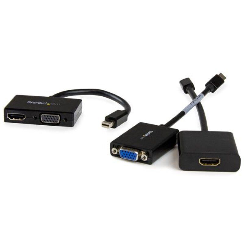 ADAPTATEUR DE VOYAGE MINI DISPLAYPORT VERS HDMI OU VGA