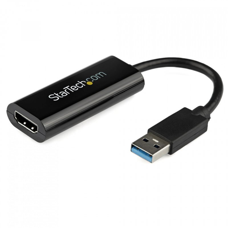 StarTech.com Adaptateur USB 3.0 vers HDMI - 1080p - Convertisseur d'Écran Slim/Compact USB Type-A vers HDMI pour Monite
