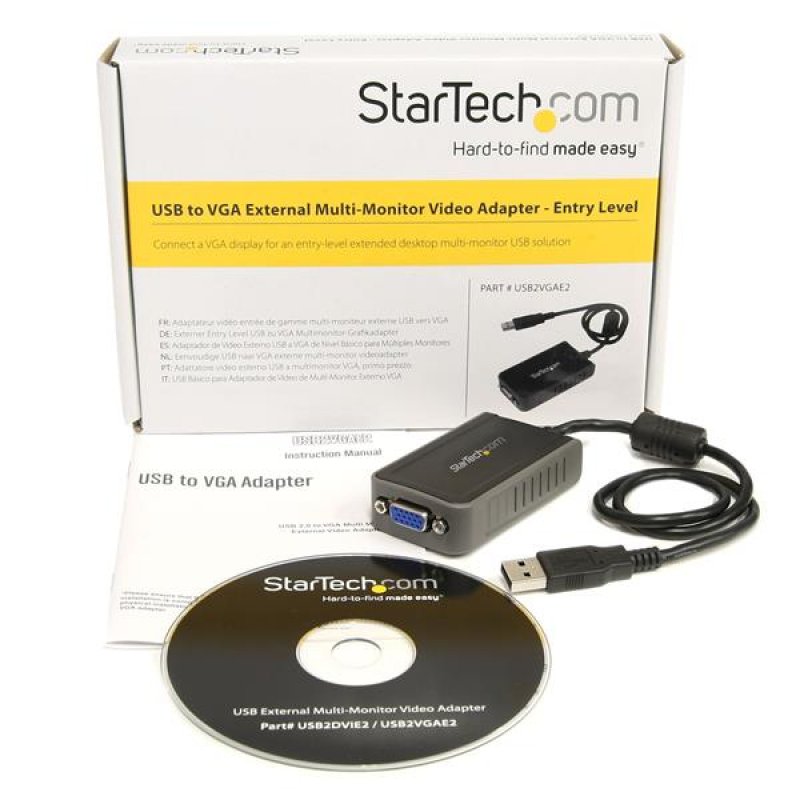 ADAPTATEUR VIDEO EXTERNE USB VERS VGA