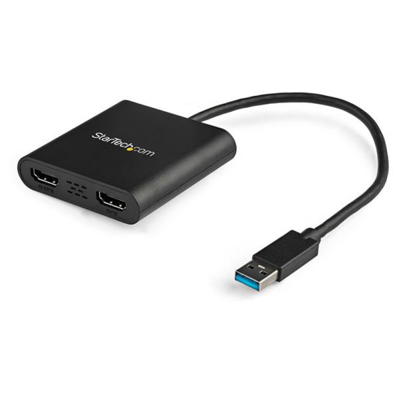 USB TO DUAL HDMI ADAPTER - HDMI USB ADAPTER - USB 3.0 TO HDM