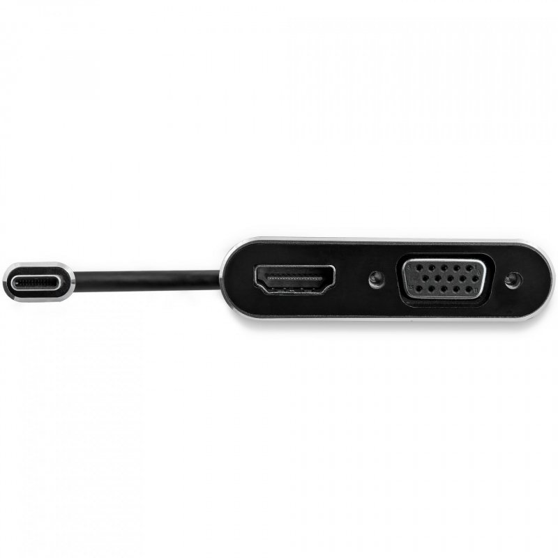 StarTech.com Adaptateur multiport AV numérique USB-C - VGA et HDMI