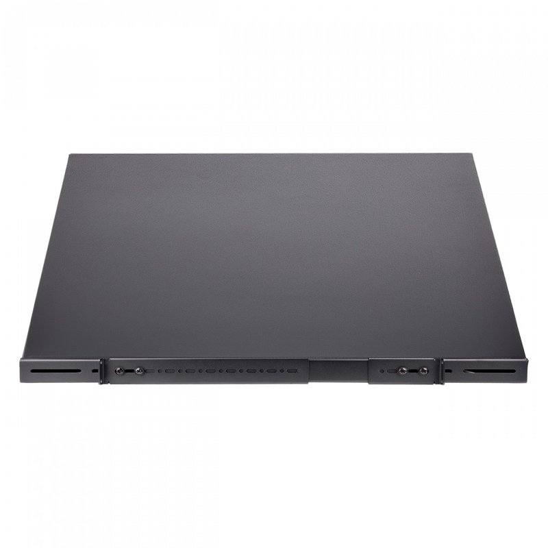 StarTech.com 1U 4-Post Adjustable Server Rack Mount Shelf - 330lbs(150 kg) - 19.5 to 38in Adjustable Mounting Depth Univ