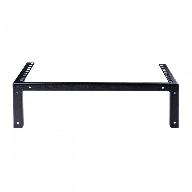 StarTech.com 3U 19” Wall Mount Vertical Rack Bracket, Wall Mount Patch Panel Bracket for Data/AV/IT/Computer Equipment