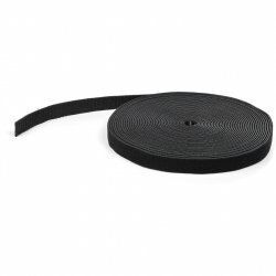 StarTech.com 50ft Hook and Loop Roll - Cut-to-Size Reusable Cable Ties - Bulk Industrial Wire Fastener Tape /Adjustable 