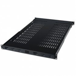 StarTech.com 19 Schwerlast Fachboden tiefenverstellbar für Serverschrank mit Lüftungsschlitzen - bis 80 Kg und