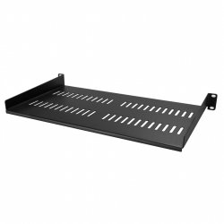 StarTech.com 1U Server Rack Shelf - Universal Vented Rack Mount Cantilever Tray for 19" Network Equipment Rack & Cabinet