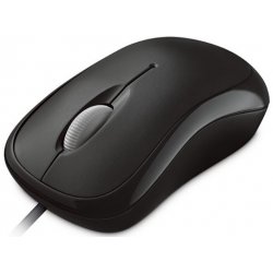 Microsoft compatible Kabel Basic Optical Mouse black